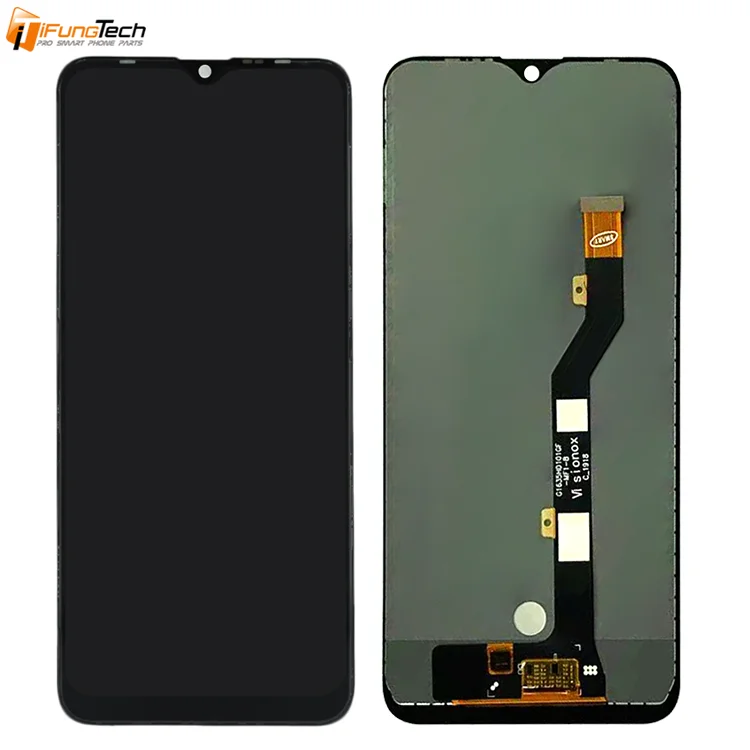 

6.35" For Tecno Camon 12 Pro LCD Display + Touch Screen Digitizer Assembly Replacement For Tecno Camon12 Pro CC9 LCD Screen Part, Black