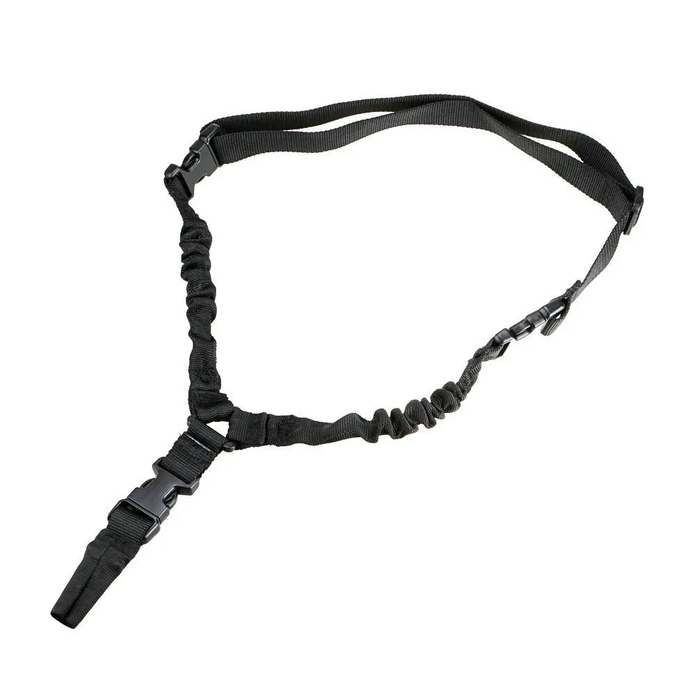 

Nylon One Points Rifle Gun Sling with Length Adjuster Traditional Sling with Metal Hook for Outdoors, Customized