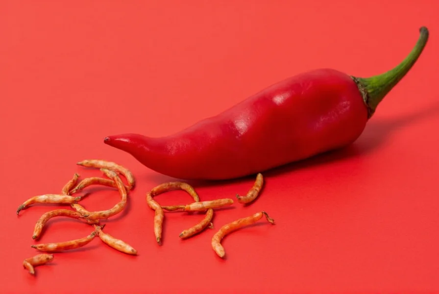 Scientific illustration of capsaicin molecules interacting with nerve receptors for pain relief mechanism
