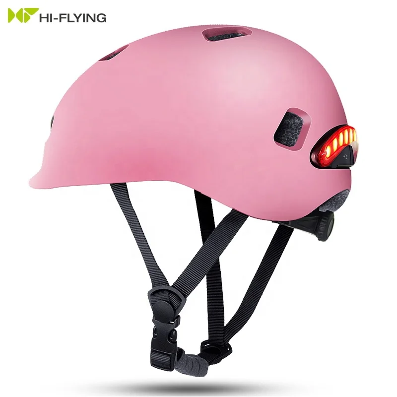 

Sports adult urban commuting safety helmet electric scooter skateboard bicycle bike helmet, Black/white/pimk