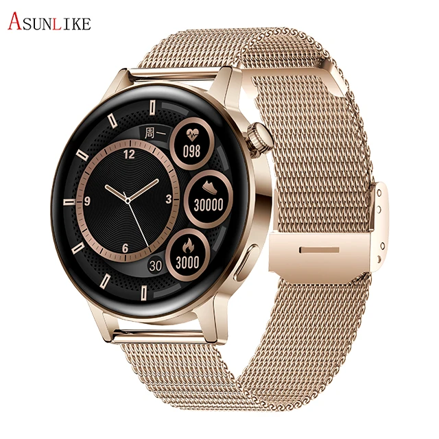 

2022 new arrival AK03 Huaw WATCH 3 smart watch Metal sleep monitor Sport Waterproof phone call wrist band smart watch