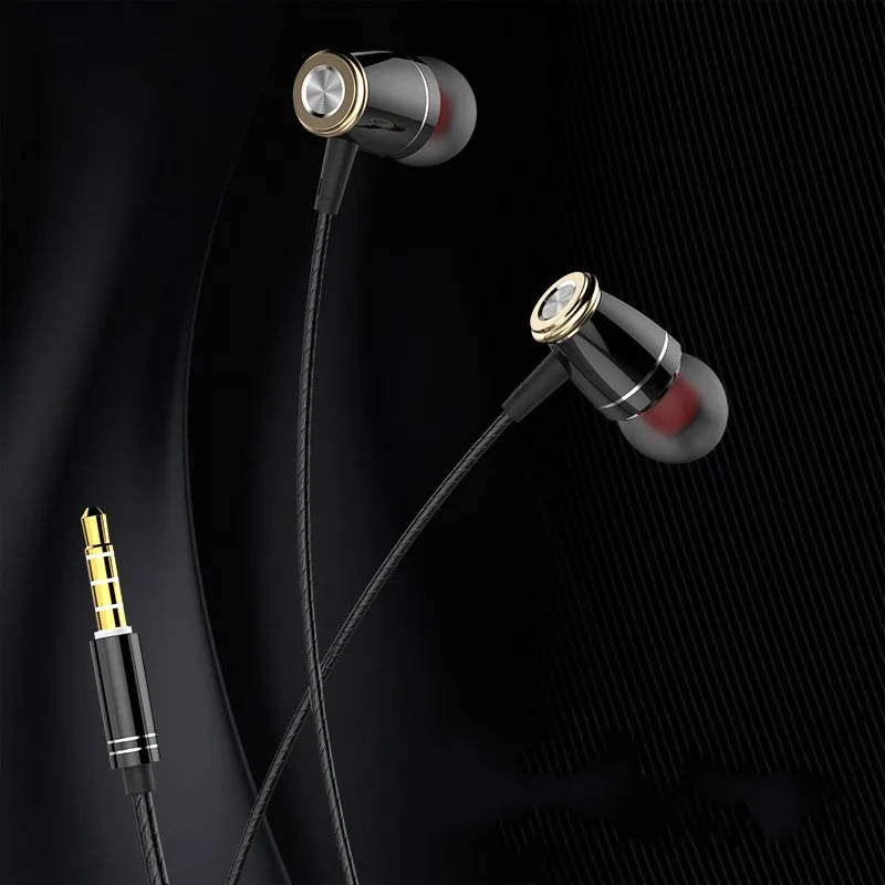

3.5mm HIFI Super Bass Headset In-Ear Earphone Stereo Earbuds Headphone Wired
