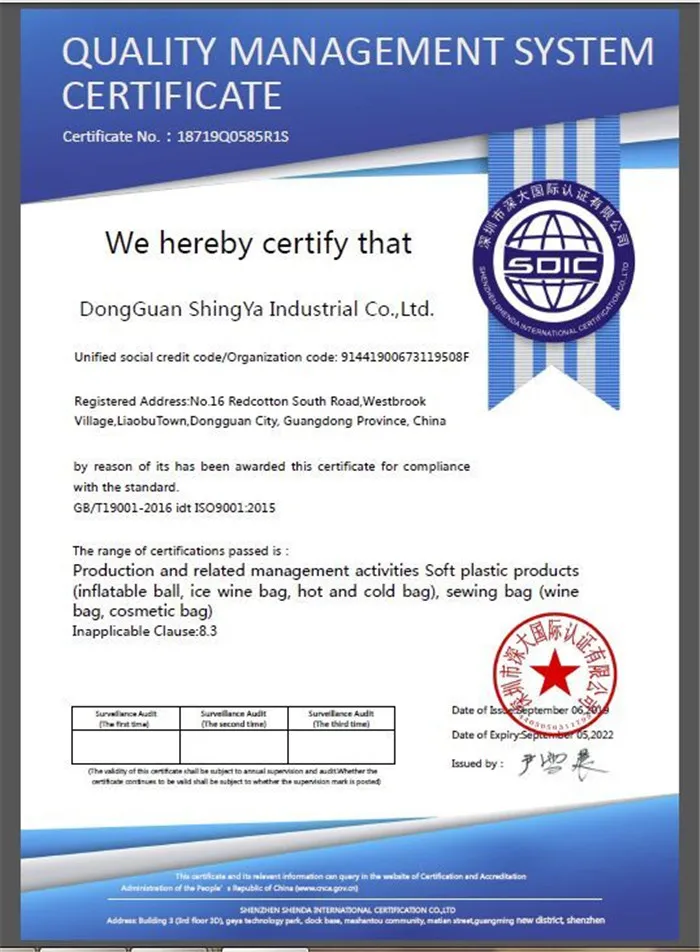 ISO9001 report(2019-2022)