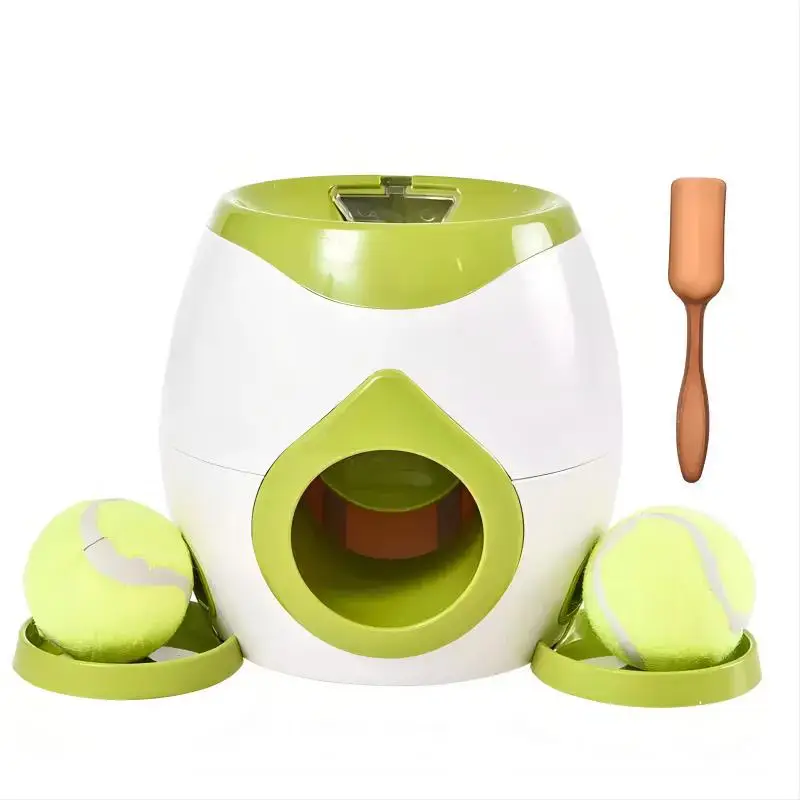 

Pet Ball Throwing Game Automatic Feeder Launcher Interactive Dog Fetch and Treat Dispenser Treat Toy reward machine For Dogs