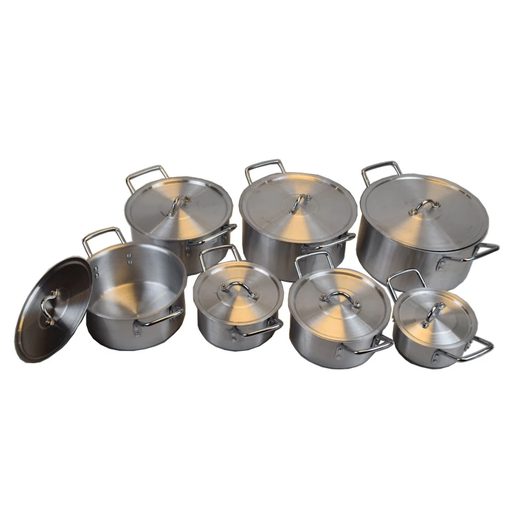 

Polishing sets Aluminum Cauldron Hot Selling Pots Cooking Pots, Silvery