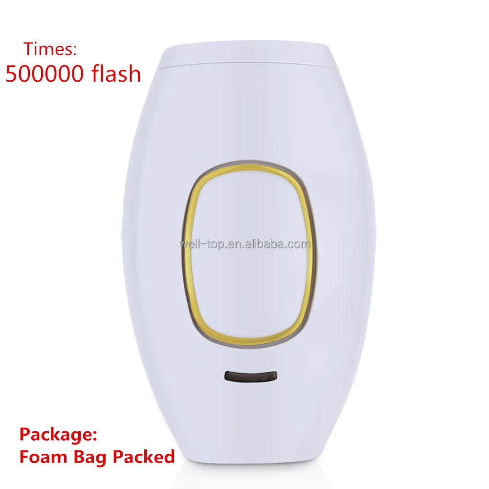

White color IPL laser hair 300000 flashes remover hair quickly 5 speed to use hair remove