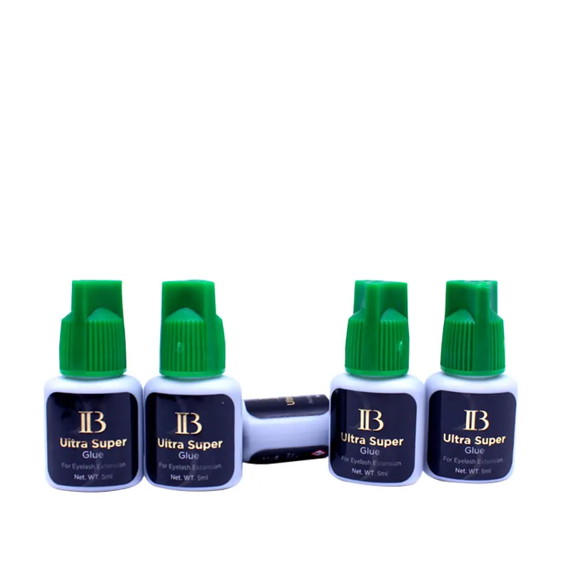 

Hot Sale Original Korea i-beauty IB Green Cap Ultra Super Glue For False Lash Extension, Black