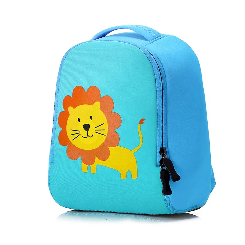 

Neoprene waterproof cartoon design backpack 3D cartoon child backpack