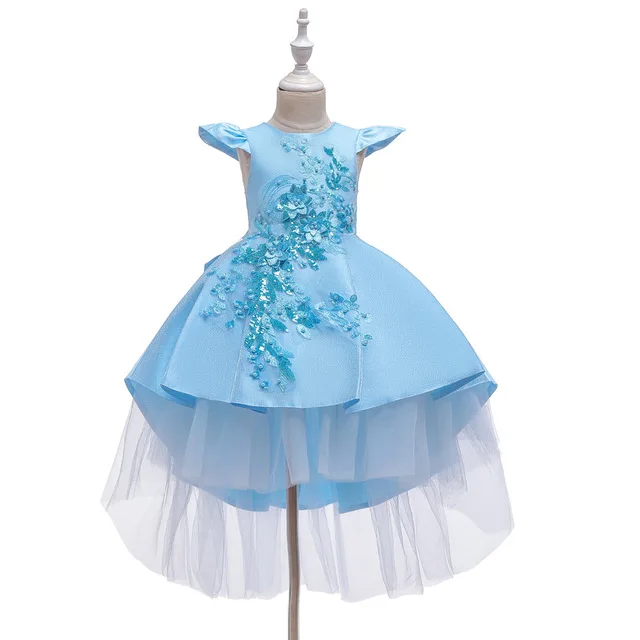 

Factory Wholesale Good Price Children Latest Fashion Dress Designs Frocks Girls Dresses Party Baby Bride Dress 7 Years