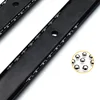 Stainless Steel Ball Bearing Three Track Slide Rail computer Keyboard Drawer Slides
