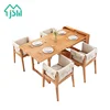Foshan Factory Home Furniture Rectangle Folding Wood Mini Dining Table