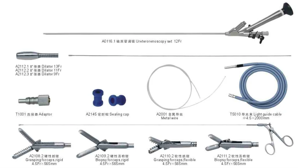 ureterorenoscopy set-