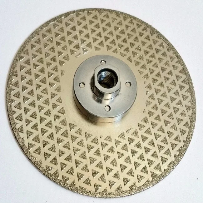 Gypsophila Grinding and Cutting Diamond Electroplated Blade for Marble