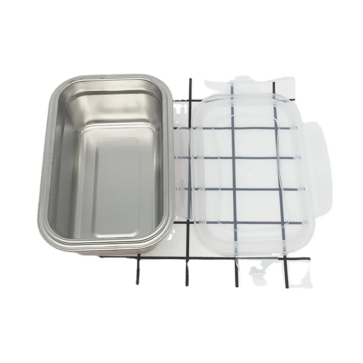 

1600ML LeakProof Food container huge capacity Bento Box Pink color Lunch box Stainless Steel Food Storage Container with Lid