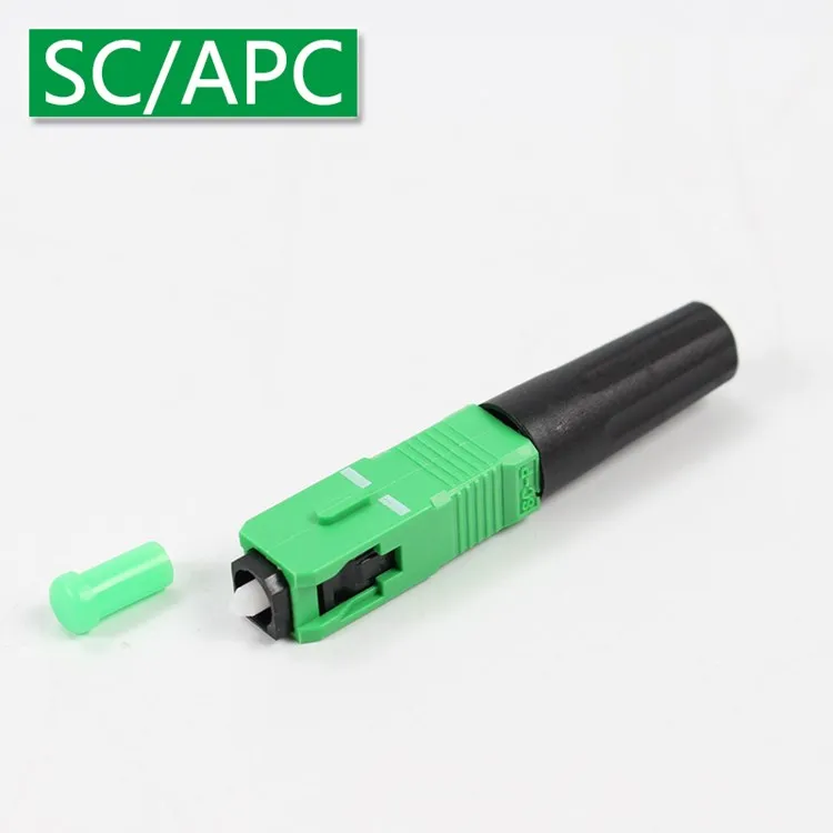 FTTH 55mm single mode sc apc fiber optic connectors drop For 2.0mm, 3.0mm drop cable