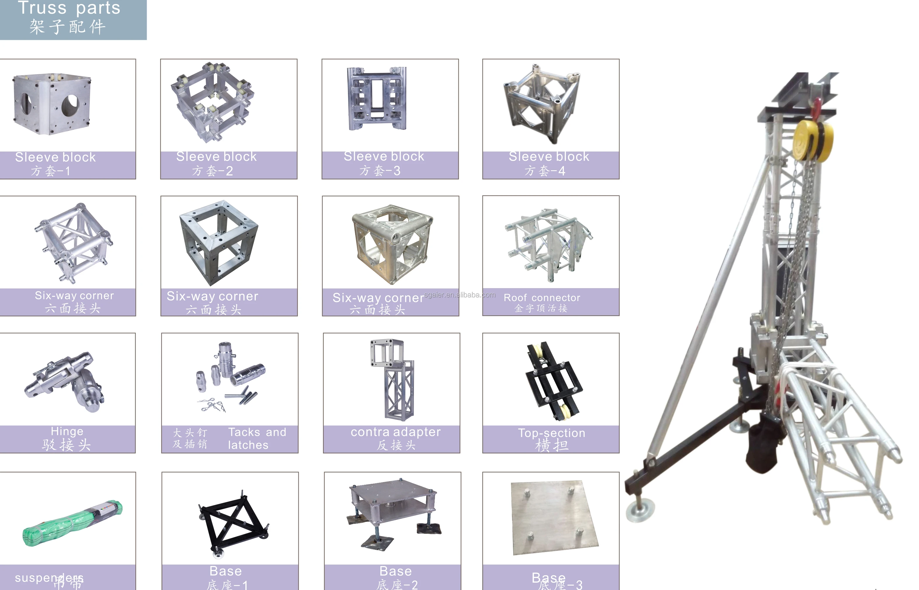 Part 15 – Displayshade/Titanshade Truss Bar (Qty 1) main image 0