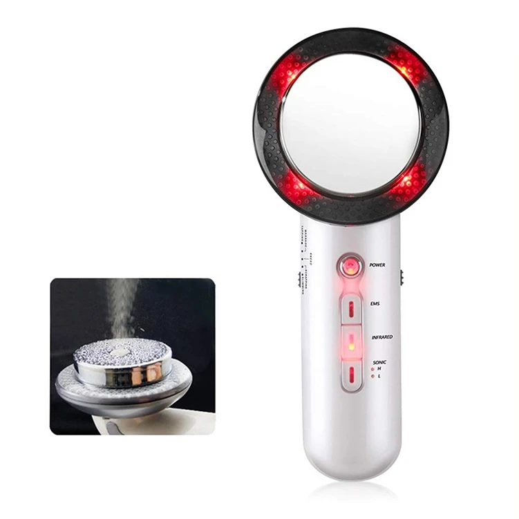 

Infrared & Emc Body Slimming Machine Ultrasonic Cavitation Slimming Machine Handheld Burn Fat Ultrasound Infrared, White