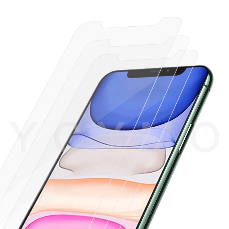 New iPhone 11 pro max xs 5.8 inch clear tempered glass 3 pack New iPhone 11 pro max xs 5.8 inch clear tempered glass 3 pack