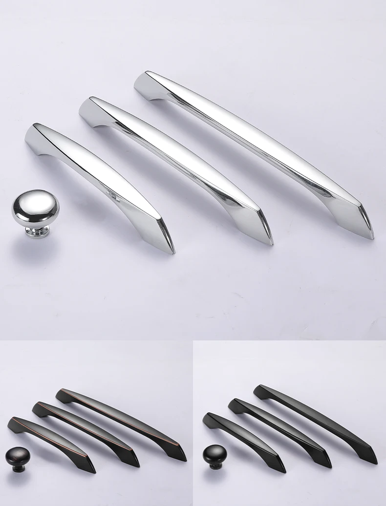 Classic Alloy 128mm Cabinet Office Chrome Drawer Handles Bedroom Furniture Handles And Knobs//