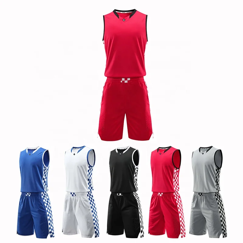 

Wholesale Custom High Quality Blank Men and Women Basketball Jerseys, Blue black red yellow white