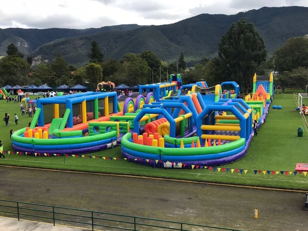Crazy Game Inflatable 5k Obstacle Course,Adult Inflatable Obstacle Course For Sale
