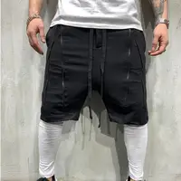 

Wholesale unbranded product sports running short pants mens workout shorts fitness running men summer shorts with zipped pocket