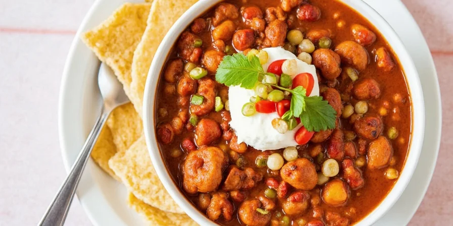 Fennel Seed and Black Pepper Cream Cheese Chili