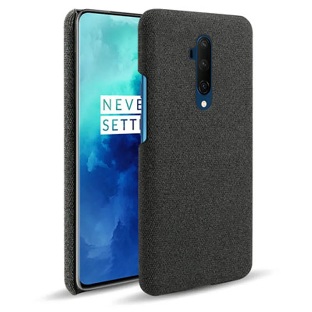 

For OnePlus 7T Pro Back Cover, Soft Premium Textile Fabric Shockproof Phone Case for OnePlus 7T Pro