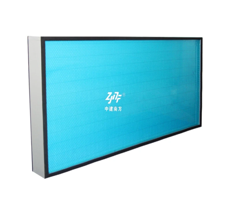 

H13 H14 Factory Price Aluminium Frame Deep-pleat laminar flow hood FILTER sheet filter pleated air hepa filter