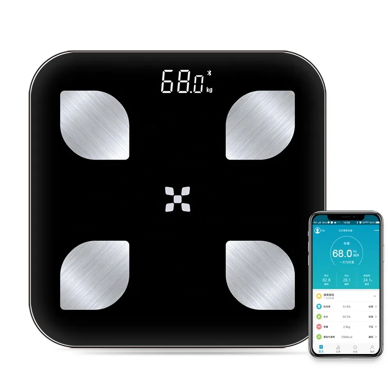 

Household personal digital body management weighing scale bathroom electronic smart weight scale custom LOGO