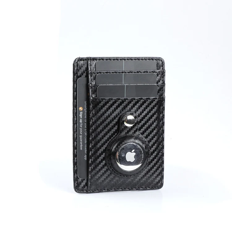 

BF012 Slim ultra-thin protective sleeve anti-lost money clip leather men credit card holder wallet