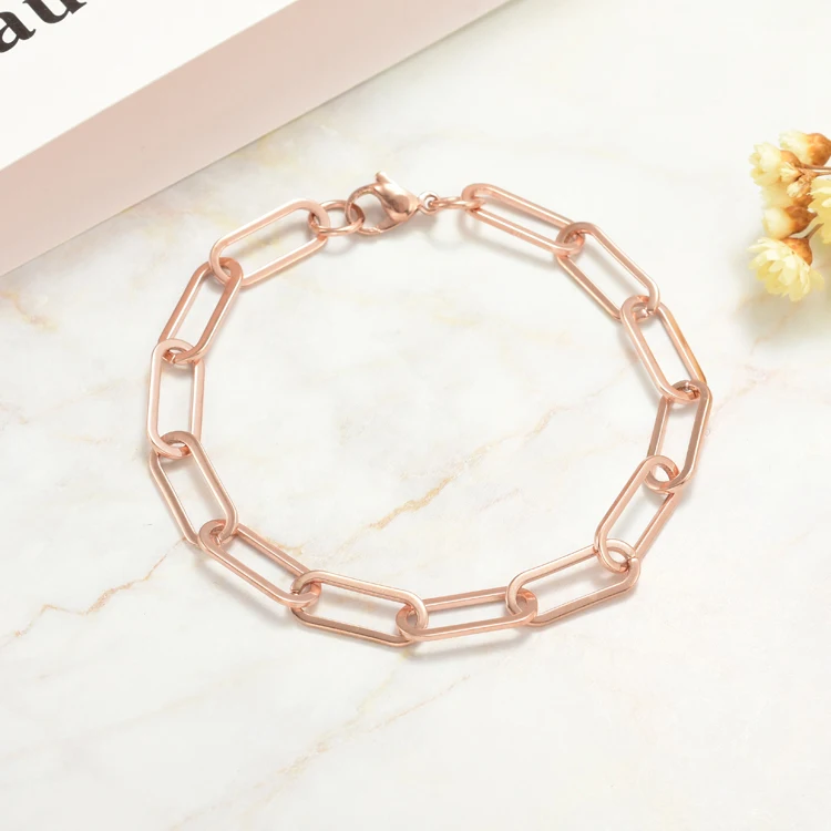 modalen simple boho 18k gold chain bracelet - buy chain bracelet