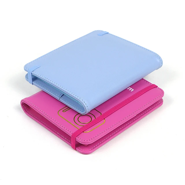
2020 design album portable mini instax red color photo album 