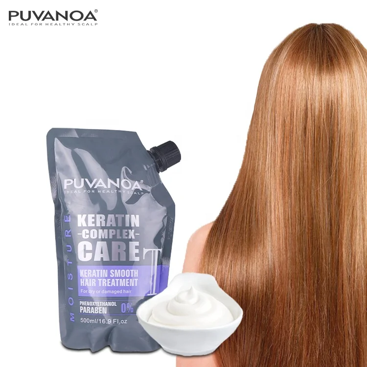 

PUVANOA Private Label Salon Hair Care French Perfume Flavor Hair Treatment Cream Collagen