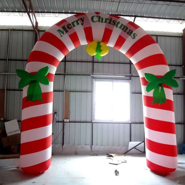 Outdoor Xmas Inflatable Decorations Archway/christmas Decoration
