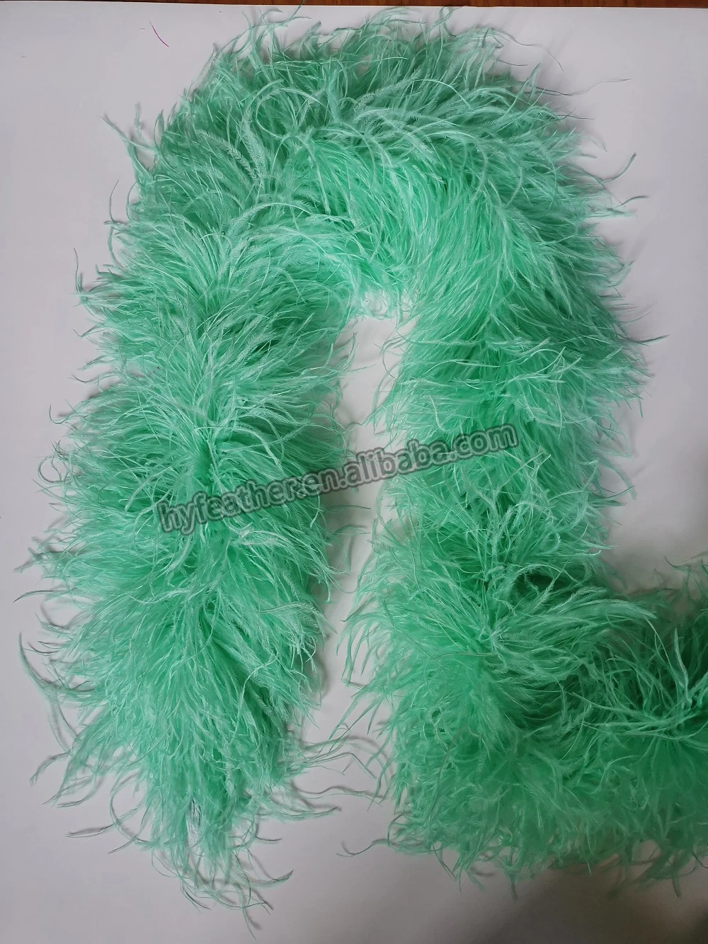 Wholesale Dyed Various Colors Blue Ostrich Feather Boa Buy Blue