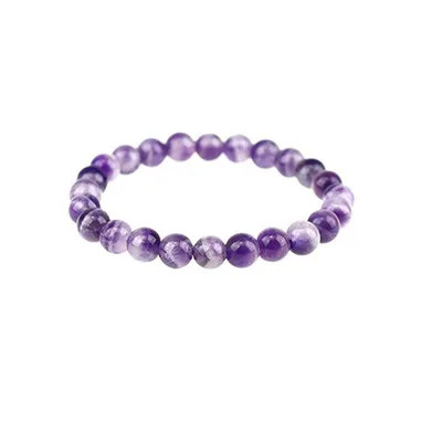 

Natural Gemstone Bracelet Chakra Gems Stones Beads Amethyst Bracelets for Women