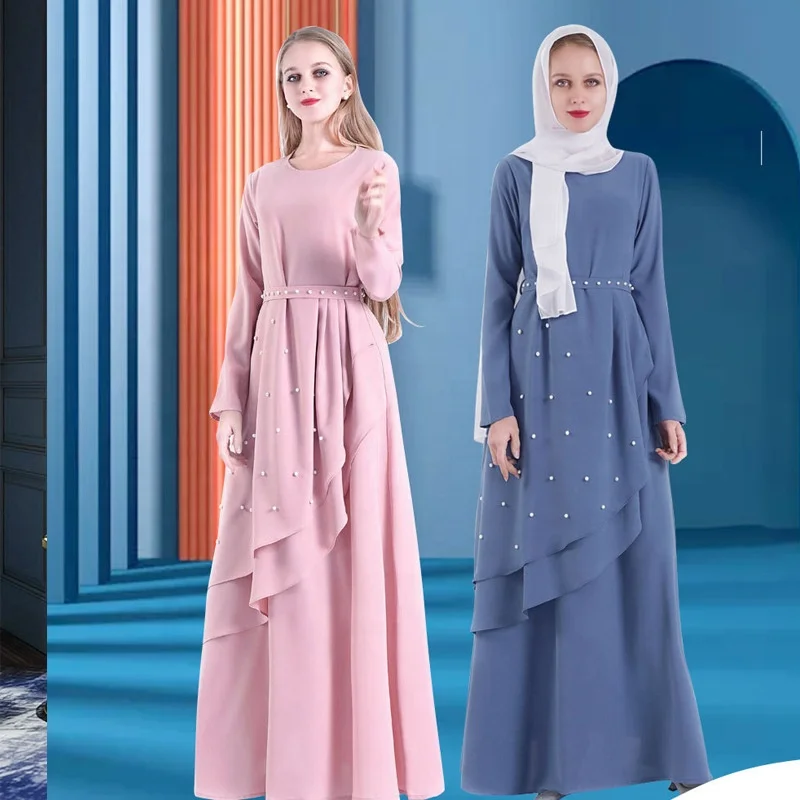 

XY029 New Arrival Women Long Dress Islamic Clothing Girls Abaya Dress