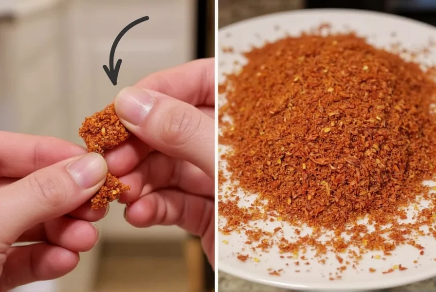 Homemade red chili flakes and crushed red pepper preparation process