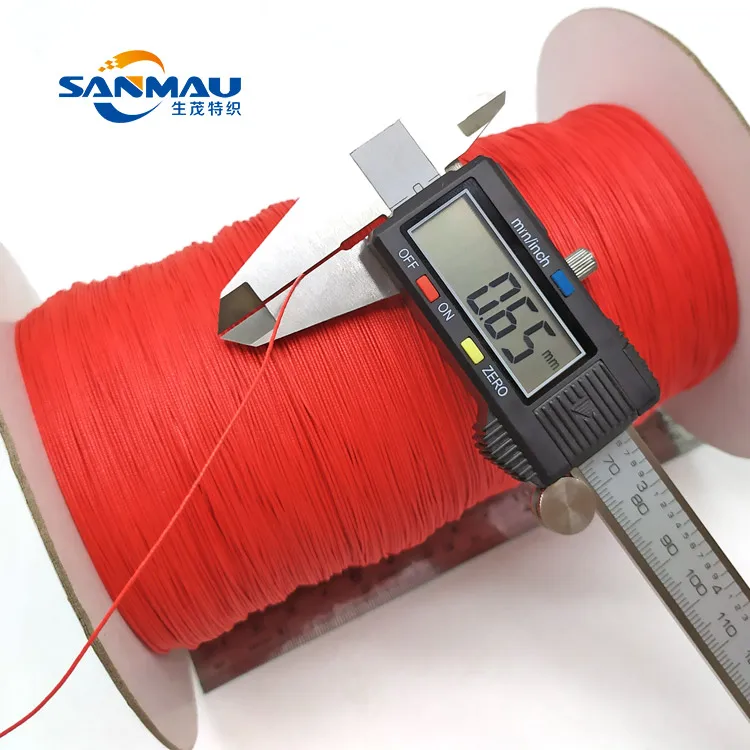 
0.5-2mm Nautical exposure fishing UHMWPE Thread line String 