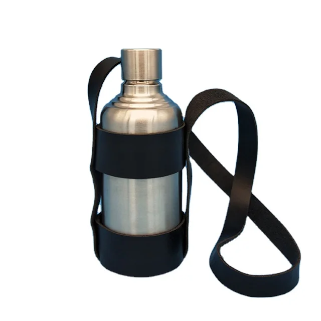 

Outdoor portable water bottle high capacity hip flask stainless steel bottle