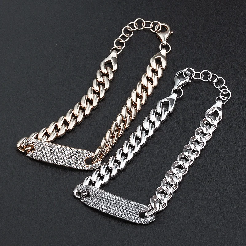 

Wholesale High Quality Custom Engagement 925 Silver 2021 Fashionable Bracelet