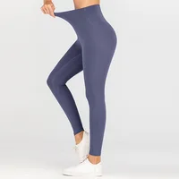 

2020 wholesale custom tight leggings high waist women high elastic lululemon quality yoga pants