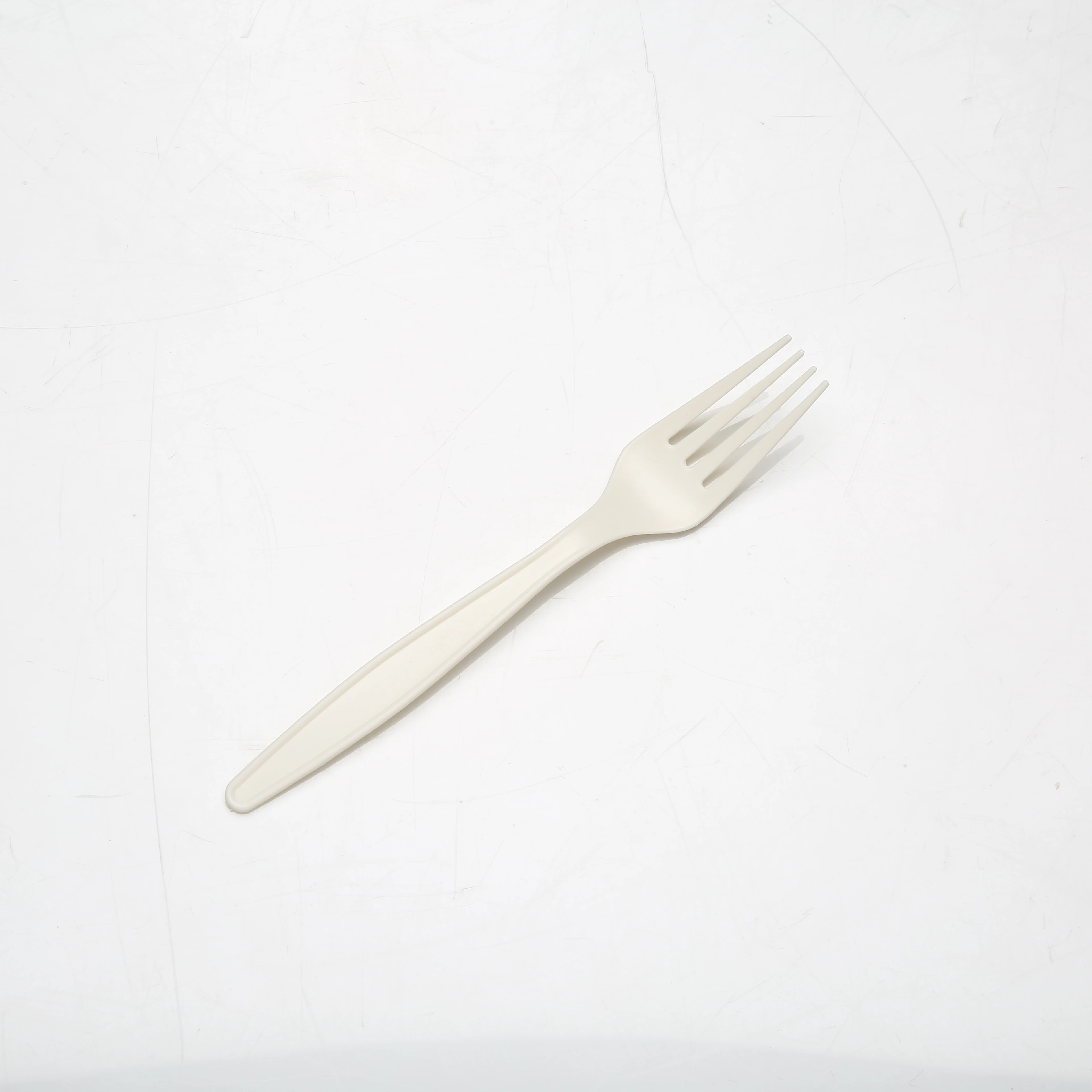 
Eco friendly cornstarch 8 inch Fork bulk cornstarch plastic fork for salad 