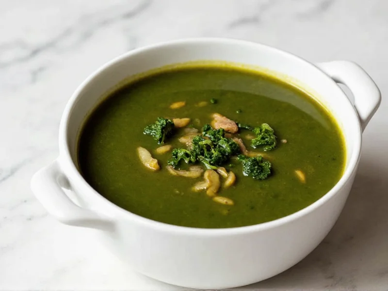 Authentic Portuguese Kale Soup Recipe (Caldo Verde)