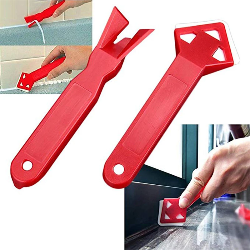 

Sealant Finishing Grout Floor Cleaning Tile Dirt Tool Spatula Glue Shovel 2Pcs/Set Silicone Glass Cement Scraper Tool Caulking