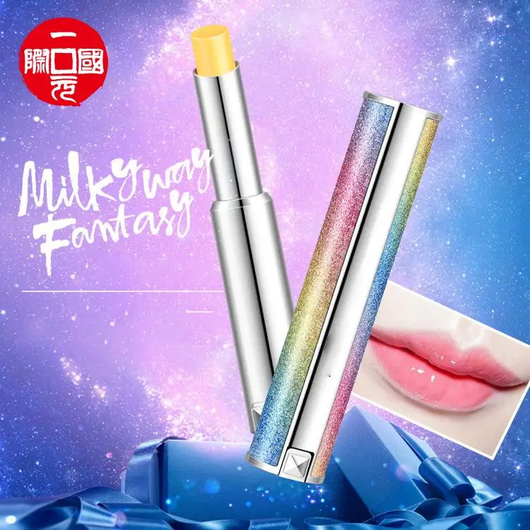 

One dollar Transparent gold nourishing vegan cosmetics makeup lipstick private label supported moisturizing lip balm