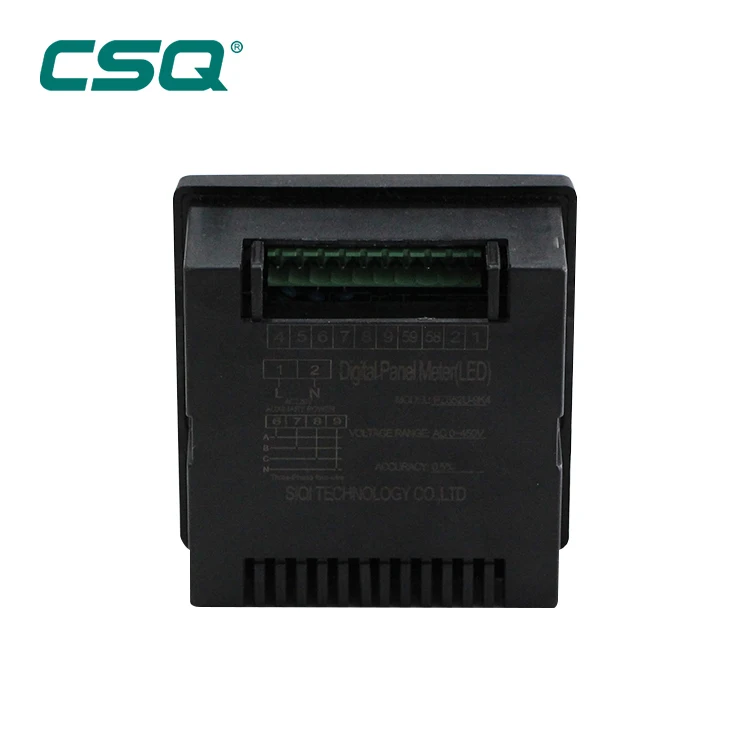 
Smart AC 380V CE/CB voltage 3 phase digital panel meter LED display voltage meter for generator supplier 