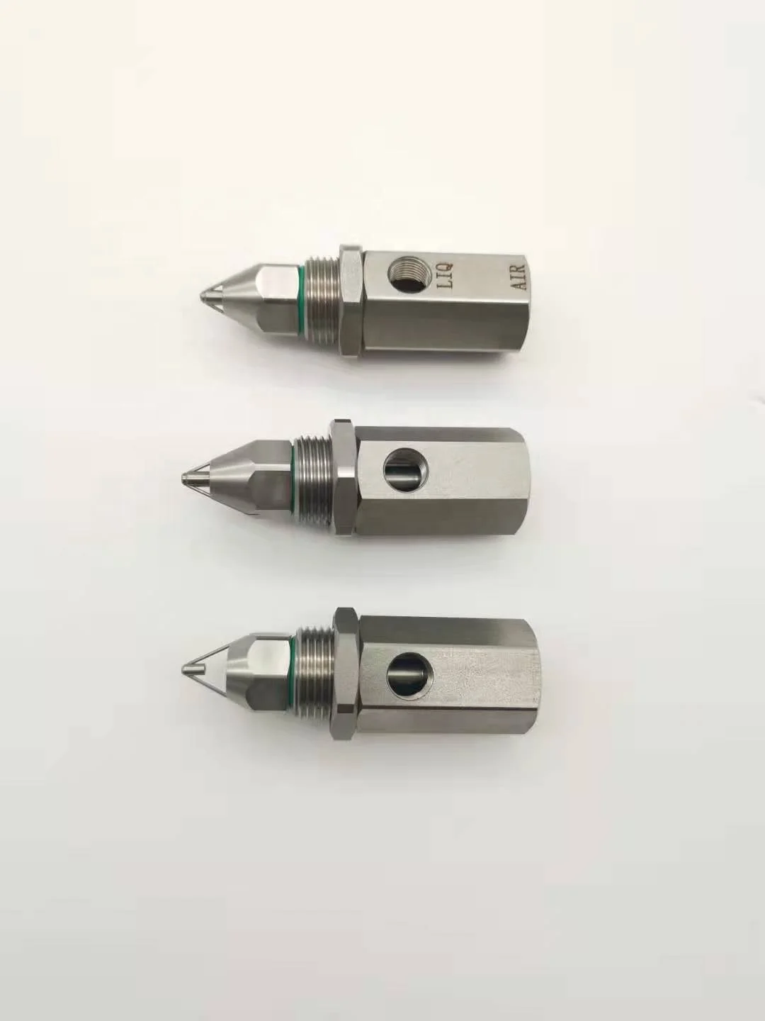 
Stainless Steel air water mixing nozzle Air Atomizing Nozzle Spray 