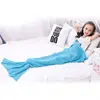 Stock green knit blankie tails mermaid tail blanket age 2-5